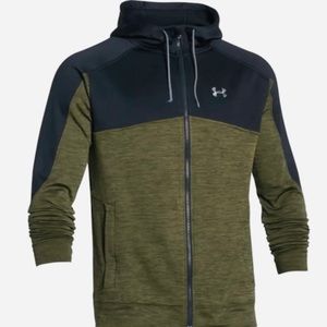 Under Armour Cold Gear. Jacket No flaws. Green and black